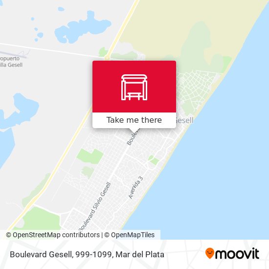 Boulevard Gesell, 999-1099 map