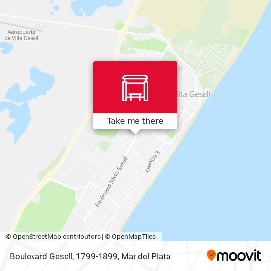 Boulevard Gesell, 1799-1899 map
