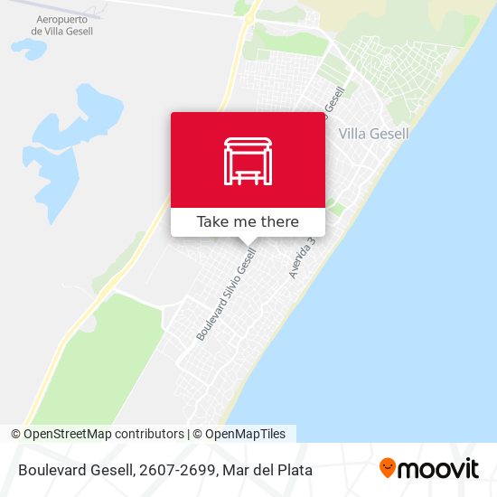 Boulevard Gesell, 2607-2699 map