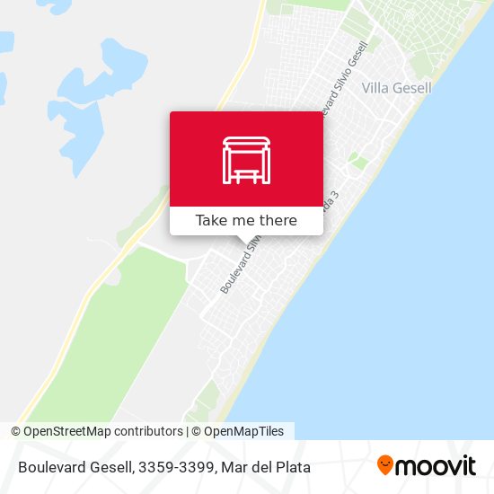 Boulevard Gesell, 3359-3399 map