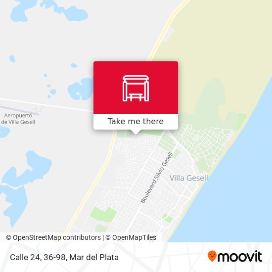 Mapa de Calle 24, 36-98