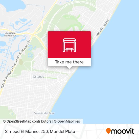 Simbad El Marino, 250 map