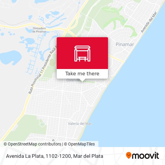 Avenida La Plata, 1102-1200 map