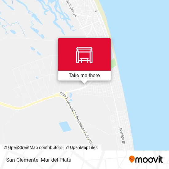 San Clemente map