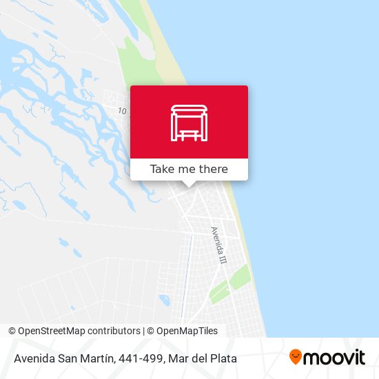 Avenida San Martín, 441-499 map