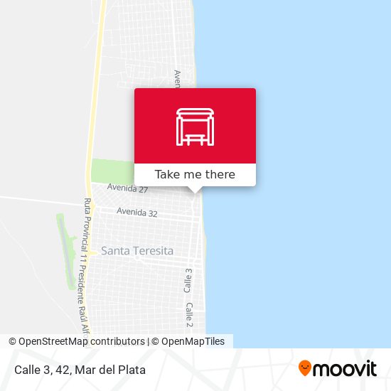 Mapa de Calle 3, 42
