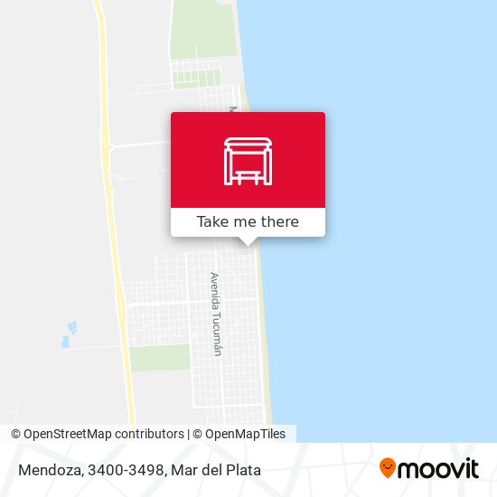 Mendoza, 3400-3498 map