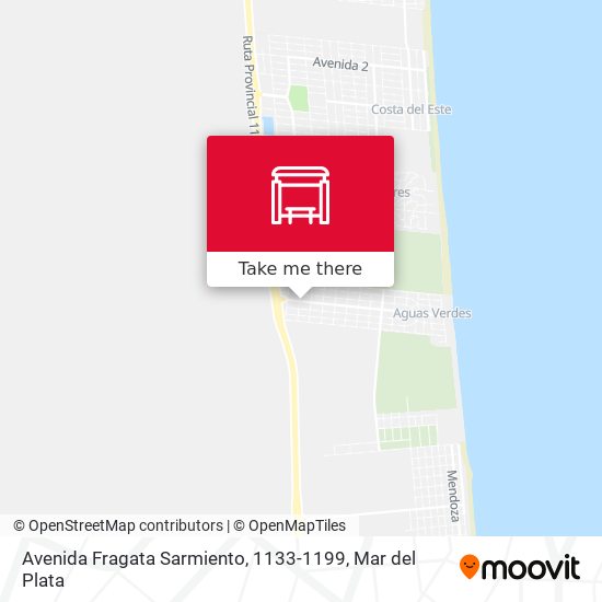 Avenida Fragata Sarmiento, 1133-1199 map