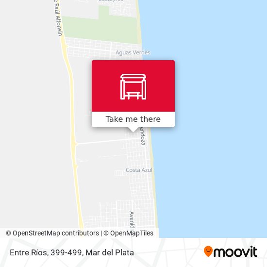 Entre Ríos, 399-499 map