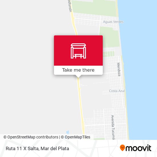 Mapa de Ruta 11 X Salta