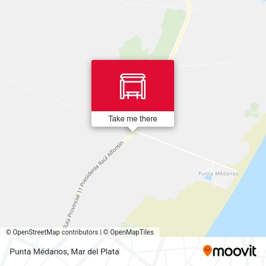 Punta Médanos map