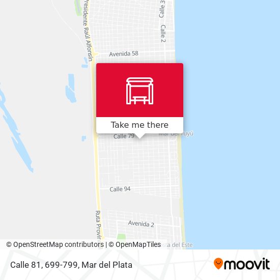 Calle 81, 699-799 map