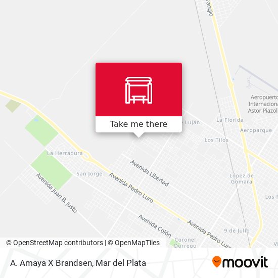 Mapa de A. Amaya X Brandsen