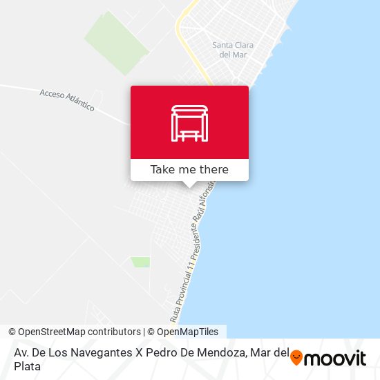 Av. De Los Navegantes X Pedro De Mendoza map