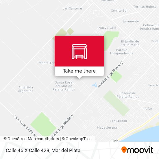 Mapa de Calle 46 X Calle 429
