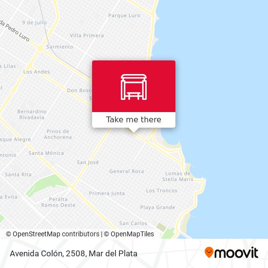 Avenida Colón, 2508 map