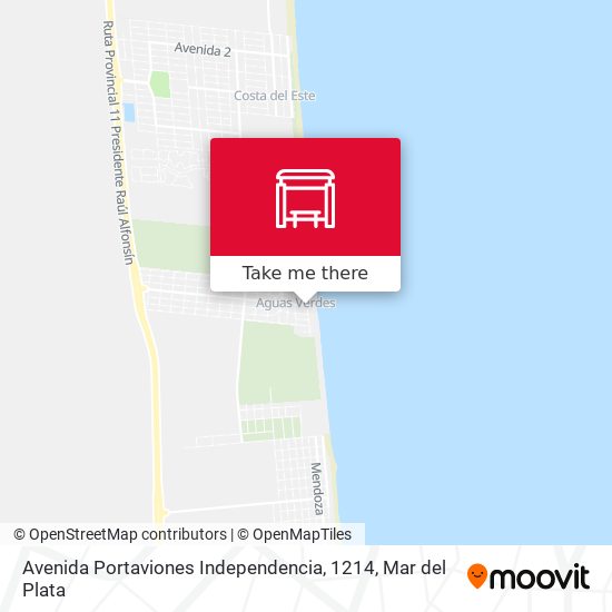 Avenida Portaviones Independencia, 1214 map