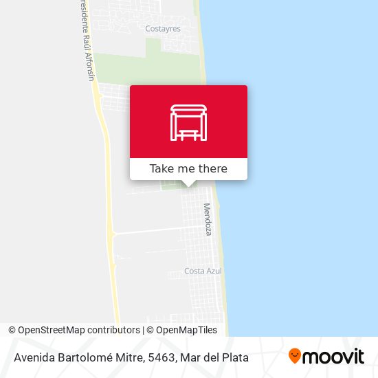 Mapa de Avenida Bartolomé Mitre, 5463