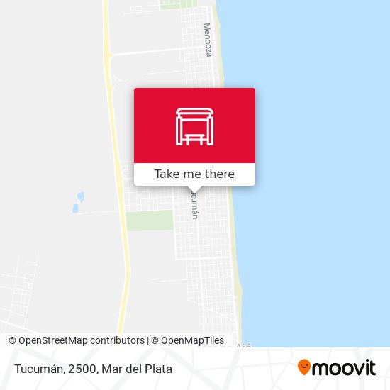 Tucumán, 2500 map