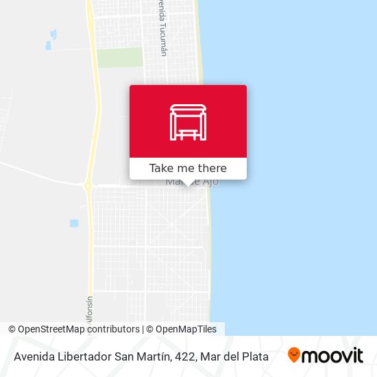 Mapa de Avenida Libertador San Martín, 422