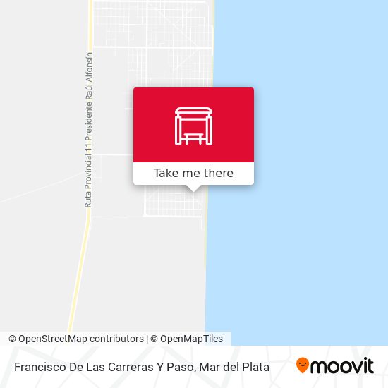 Francisco De Las Carreras Y Paso map