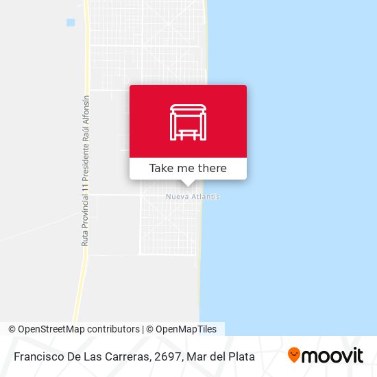 Mapa de Francisco De Las Carreras, 2697