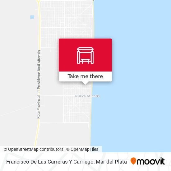 Mapa de Francisco De Las Carreras Y Carriego