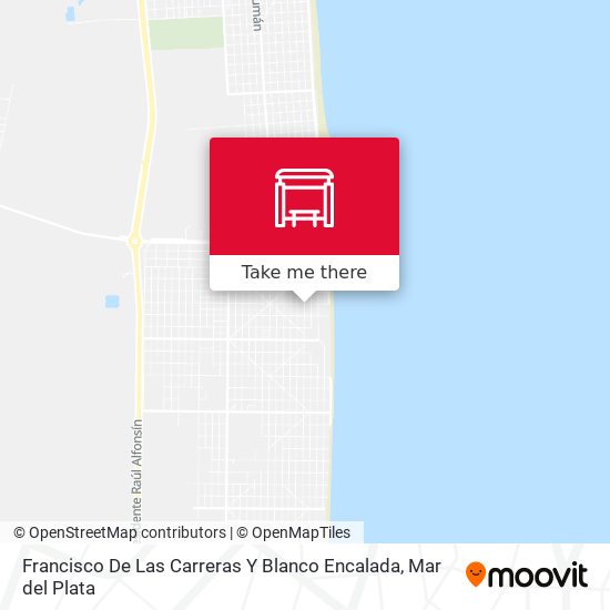 Francisco De Las Carreras Y Blanco Encalada map