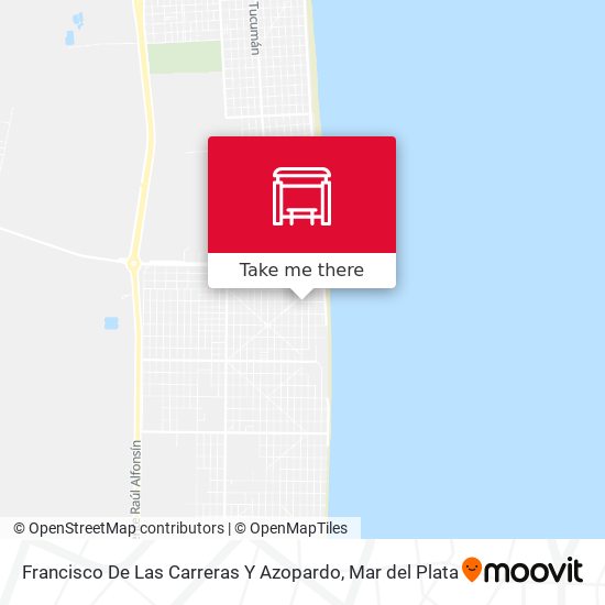 Francisco De Las Carreras Y Azopardo map