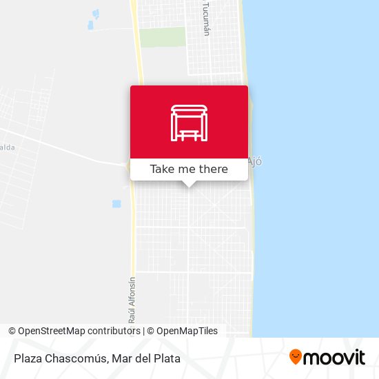 Plaza Chascomús map