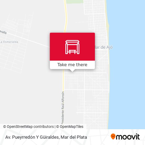 Av. Pueyrredón Y Güiraldes map