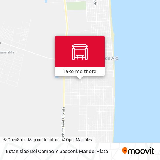 Estanislao Del Campo Y Sacconi map