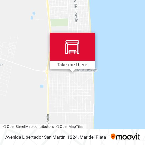 Avenida Libertador San Martín, 1224 map