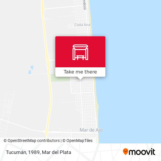 Tucumán, 1989 map