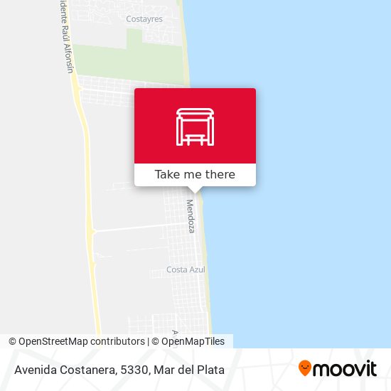 Avenida Costanera, 5330 map