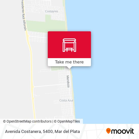 Avenida Costanera, 5400 map