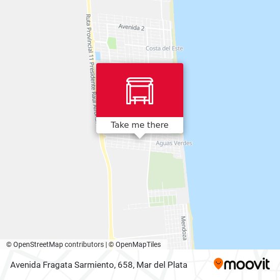 Mapa de Avenida Fragata Sarmiento, 658