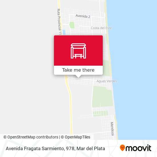 Avenida Fragata Sarmiento, 978 map