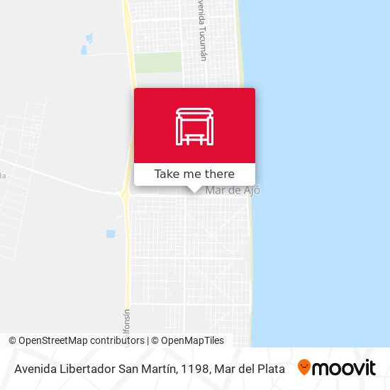 Avenida Libertador San Martín, 1198 map