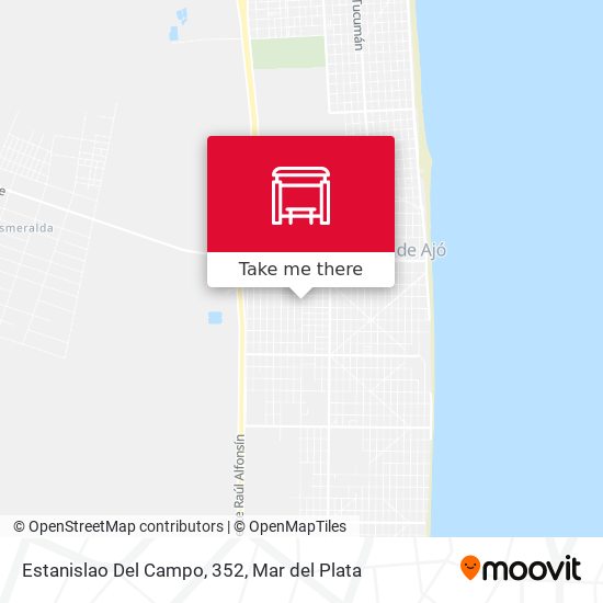Estanislao Del Campo, 352 map