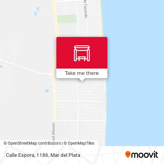 Calle Espora, 1186 map