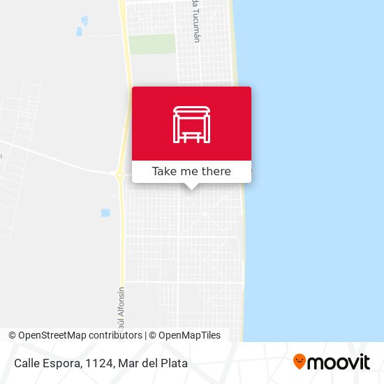 Calle Espora, 1124 map