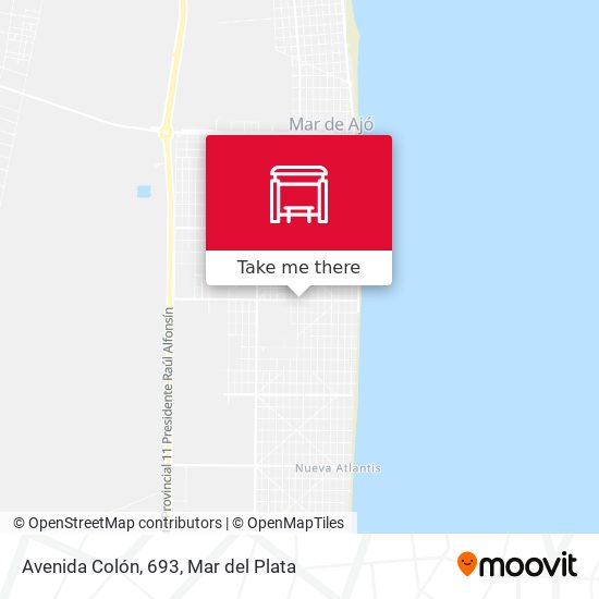 Avenida Colón, 693 map