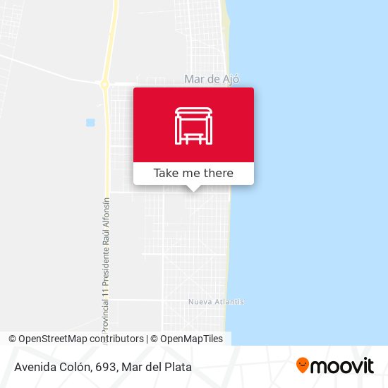 Mapa de Avenida Colón, 693
