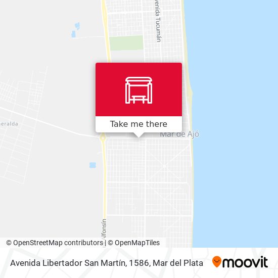 Avenida Libertador San Martín, 1586 map