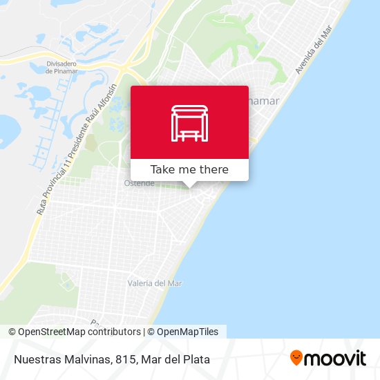 Nuestras Malvinas, 815 map