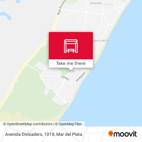 Mapa de Avenida Divisadero, 1018