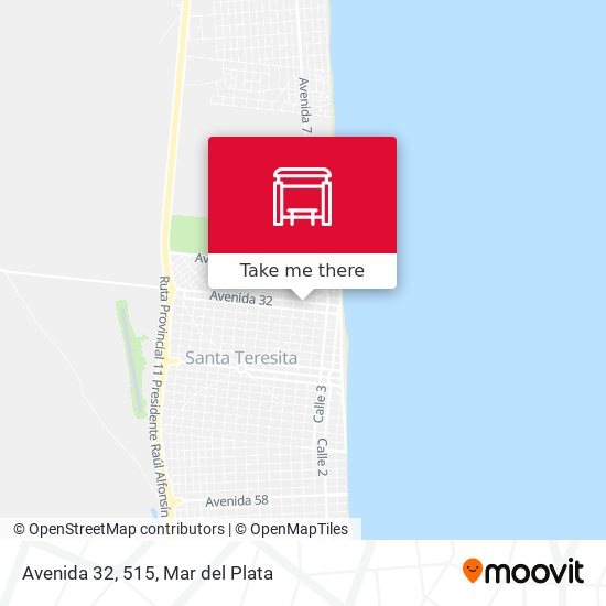 Mapa de Avenida 32, 515