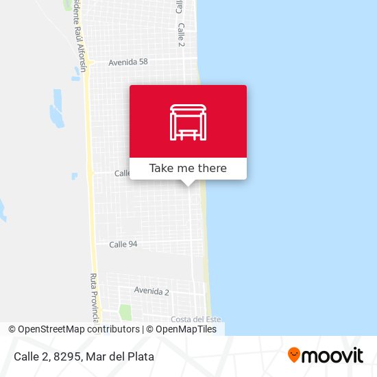 Mapa de Calle 2, 8295