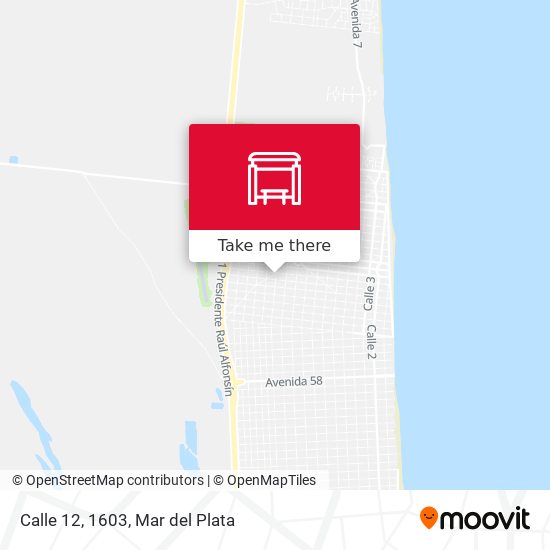 Mapa de Calle 12, 1603